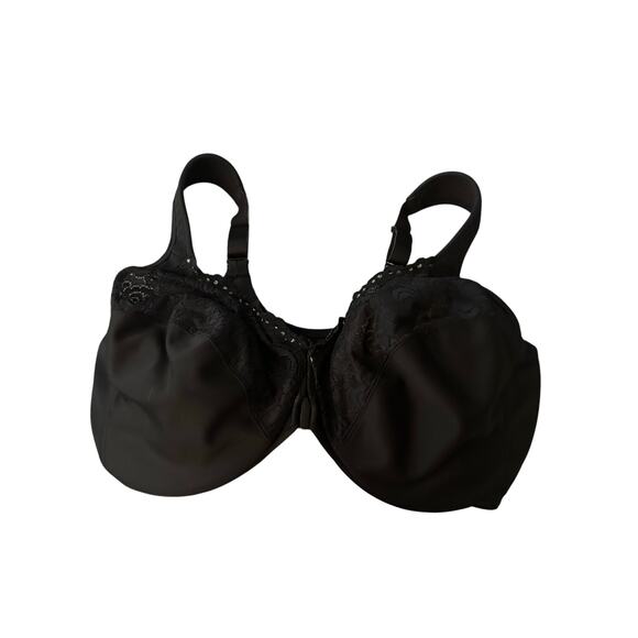 Glamorise Front- Closure WonderWire Bra (NWOT) - 40F - Black - Picture 5 of 8